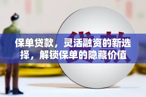 丹巴保单贷款，灵活融资的新选择，解锁保单的隐藏价值
