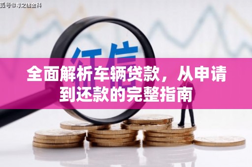 丹巴全面解析车辆贷款，从申请到还款的完整指南