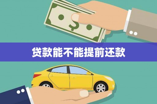 丹巴贷款能不能提前还款