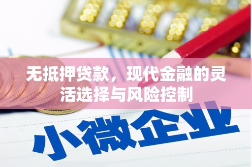 丹巴无抵押贷款，现代金融的灵活选择与风险控制