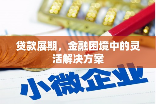 丹巴贷款展期，金融困境中的灵活解决方案