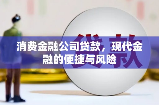 丹巴消费金融公司贷款，现代金融的便捷与风险