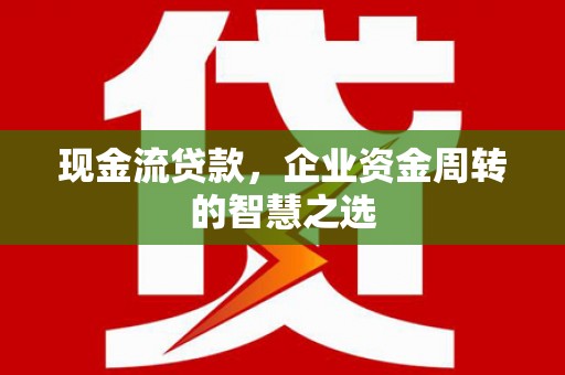丹巴现金流贷款，企业资金周转的智慧之选