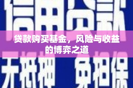 丹巴贷款购买基金，风险与收益的博弈之道