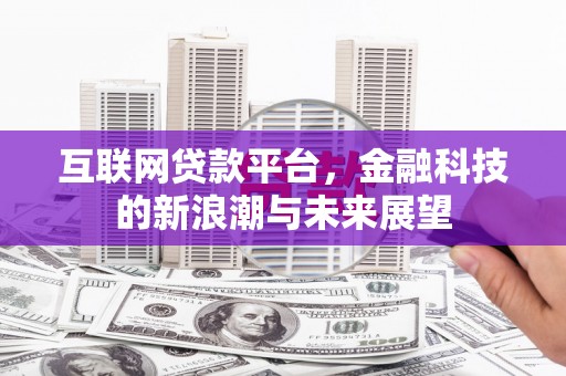 丹巴互联网贷款平台，金融科技的新浪潮与未来展望
