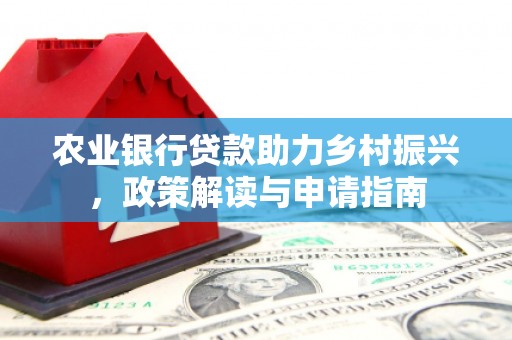丹巴农业银行贷款助力乡村振兴，政策解读与申请指南