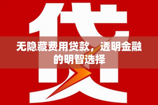 丹巴无隐藏费用贷款，透明金融的明智选择