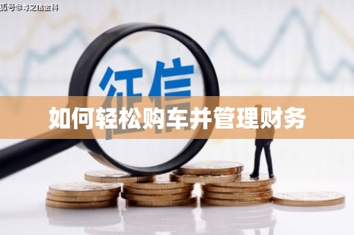 丹巴如何轻松购车并管理财务